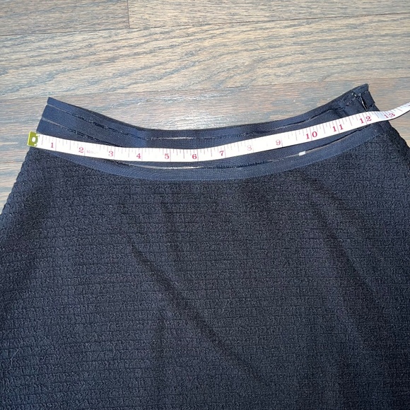 Sandro Paris A-Line Fit and Flare Mini Skirt Black Size 2 U.S 4 French Girl Chic - Picture 3 of 7